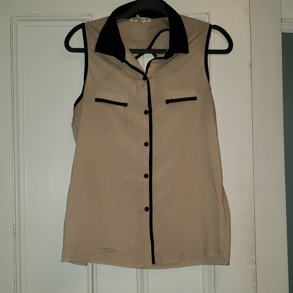 Cut out blouse